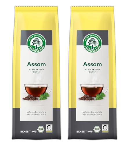LEBENSBAUM 2 x Assam Broken Schwarztee, Bio Schwarztee Set, 2er Set Schwarztee lose, loser Bio Tee 2 x 100 g LEBENSBAUM 2 x Assam Broken Schwarztee, Bio Schwarztee Set, 2er Set Schwarztee lose, loser Bio Tee 2 x 100 g von Lebensbaum
