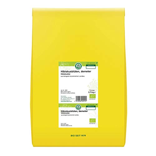 LEBENSBAUM Bio Hibiskustee, loser Früchtetee, rosaroter Tee Hibiskus bio, erfrischend fruchitg, 750 g LEBENSBAUM Bio Hibiskustee, loser Früchtetee, rosaroter Tee Hibiskus bio, erfrischend fruchitg, 750 g von Lebensbaum