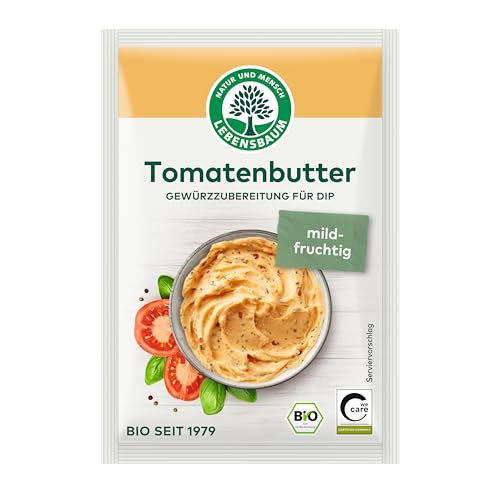 LEBENSBAUM Bio Würzmischung, für Dips, Tomatenbutter, 8g (1er Pack) von Lebensbaum