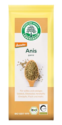 Lebensbaum Anis, Bio-Gewürz für Gebäck, Obsalat, Eintöpfe und Fisch mit würzig-süßem Geschmack, ganz, 50 g Lebensbaum Anis, Bio-Gewürz für Gebäck, Obsalat, Eintöpfe und Fisch mit würzig-süßem Geschmack, ganz, 50 g von Lebensbaum