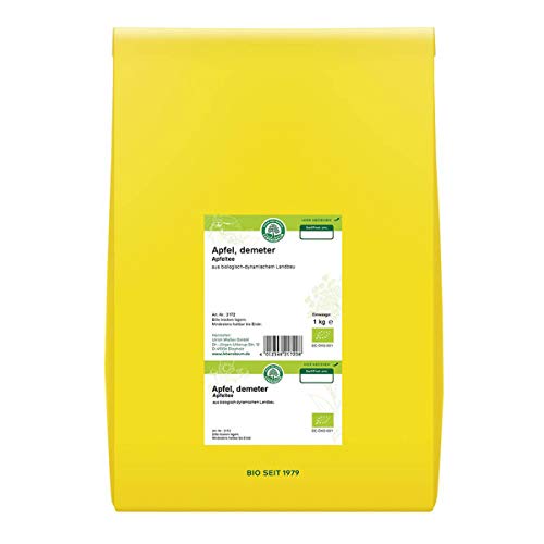 LEBENSBAUM Bio Apfeltee, Früchtetee, Bio Tee lose mit Apfel, erfrischend-fruchtig, 1 kg von Lebensbaum