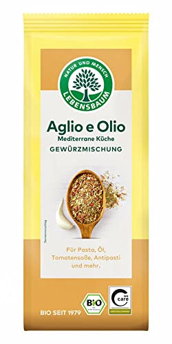 Lebensbaum Bio Aglio e Olio Mediterrane Küche (2 x 40 gr) von Lebensbaum
