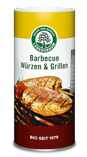 Lebensbaum Barbecue Würzen & Grillen, Bio-Würzmischung, zum Würzen von Fleisch, Tofu und Gemüse, ideal zum Grillen, 125 g von Lebensbaum