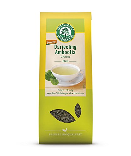 Lebensbaum Bio Darjeeling Ambootia, Grüntee (12 x 50 gr) von Lebensbaum