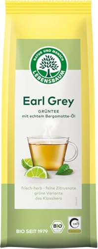 Lebensbaum Bio Earl Grey, Grüntee (2 x 50 gr) von Lebensbaum