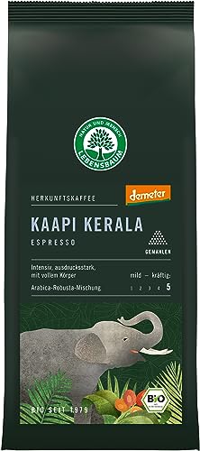 Lebensbaum Bio Kaapi Kerala Espresso, gemahlen (2 x 250 gr) von Lebensbaum