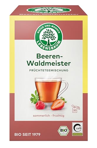 Lebensbaum Bio Früchtetee Beeren und Waldmeister, 3er Pack (3 x 40 g) von Lebensbaum