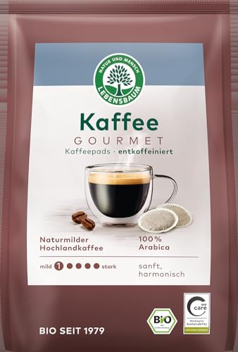 Lebensbaum Bio Kaffee Gourmet, entkoffeiniert (6 x 126 gr) von Lebensbaum