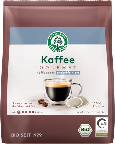 Lebensbaum Bio Kaffee Gourmet, entkoffeiniert (6 x 126 gr) von Lebensbaum