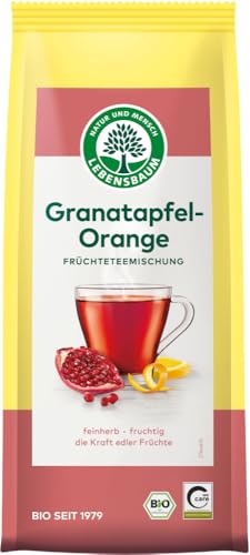 Lebensbaum Granatapfel-Orange 6 x 75 gr Bio Früchteteemischung von Lebensbaum
