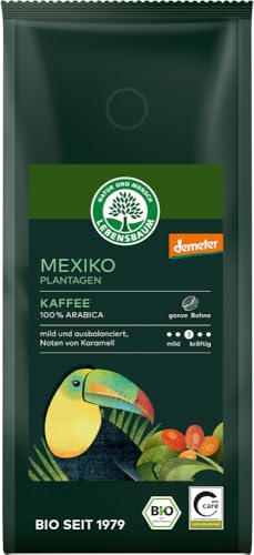 Lebensbaum Bio Plantagen Kaffee, ganze Bohne (6 x 250 gr) von Lebensbaum