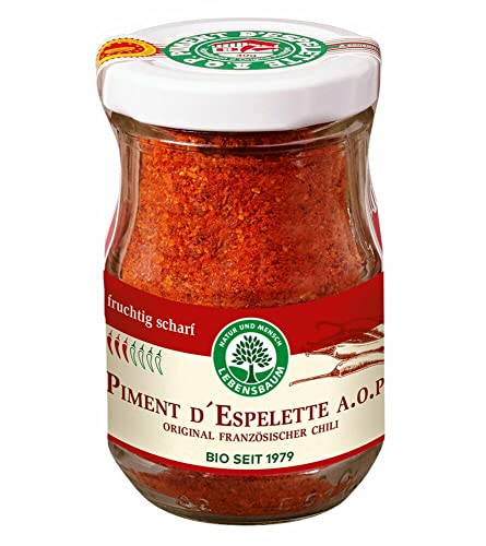 Lebensbaum Bio Piment dEspelette A.O.P. (6 x 50 gr) von Lebensbaum