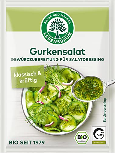 Lebensbaum Bio Salatdressing Gurkensalat (6 x 15 gr) von Lebensbaum