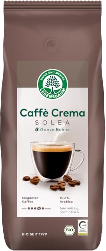 Lebensbaum Bio Caffè Crema Solea, ganze Bohne (2 x 1000 gr) von Lebensbaum