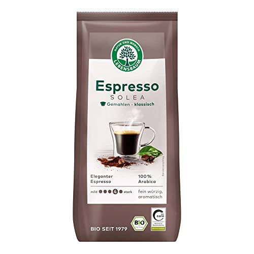 Lebensbaum Espresso Solea, gemahlen, 250g, 2er Pack von Lebensbaum
