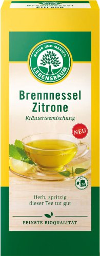 Lebensbaum Bio Tee Brennnessel-Zitrone, 30 g von Lebensbaum