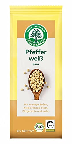 Lebensbaum Bio Weißer Pfeffer, ganz (2 x 50 gr) von Lebensbaum