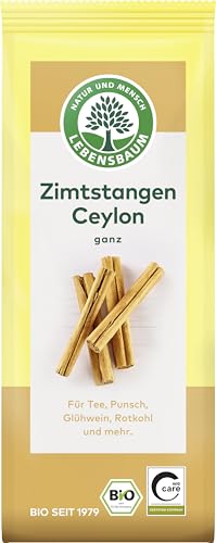 Lebensbaum Bio Zimtstangen Ceylon ganz, 50 g von Lebensbaum