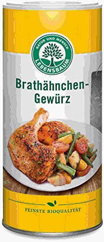 Lebensbaum Brathähnchen Gewürz, Bio, zum Würzen von Hähnchen, Pute, Geschnetzeltem und mehr, 3 x 110g Lebensbaum Brathähnchen Gewürz, Bio, zum Würzen von Hähnchen, Pute, Geschnetzeltem und mehr, 3 x 110g von Lebensbaum