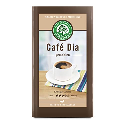 Lebensbaum - Cafè Dia gemahlen - 500 g - 12er Pack von Lebensbaum