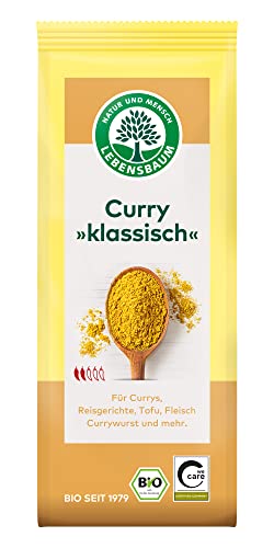 Lebensbaum Curry klassisch, Bio-Gewürz für Currys, Currymischung mit würzigem Geschmack und sanfter Schärfe, 50 g Lebensbaum Curry klassisch, Bio-Gewürz für Currys, Currymischung mit würzigem Geschmack und sanfter Schärfe, 50 g von Lebensbaum
