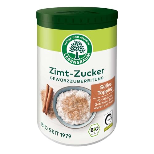 Lebensbaum Gewürzzubereitung Topping, Zimt-Zucker, 140g (1) von Lebensbaum
