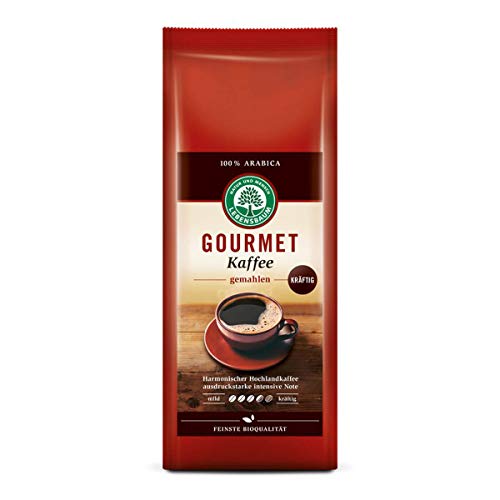 Lebensbaum - Gourmet Kaffee kräftig gemahlen - 500 g - 12er Pack von Lebensbaum