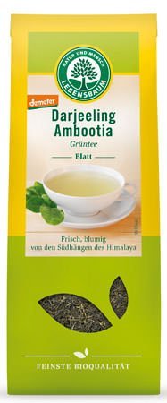 Lebensbaum Grüntee Darjeeling Blatt Ambootia demeter 1kg von Lebensbaum