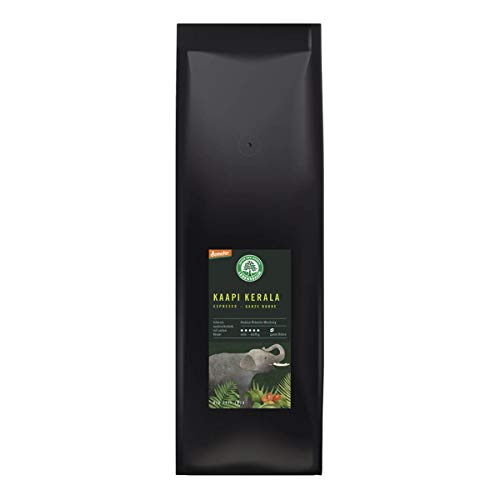 Lebensbaum - Kaapi Kerala Espresso Bohne - 1 kg - 4er Pack von Lebensbaum