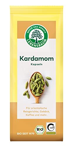 Lebensbaum Kardamom Kapseln, 30g Lebensbaum Kardamom Kapseln, 30g von Lebensbaum