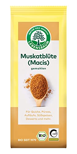 Lebensbaum Muskatblüte, gemahlen (Macis), 3er Pack (3 x 30 g) - Bio von Lebensbaum