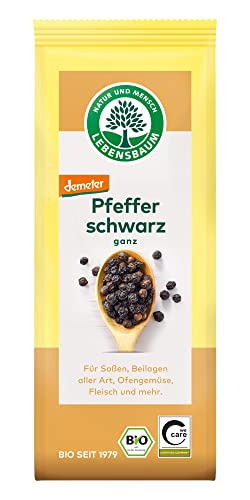 Lebensbaum Pfeffer, schwarz, ganz, 3er Pack (3 x 50 g) - Bio von Lebensbaum