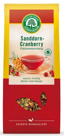 Lebensbaum Sanddorn-Cranberry-Tee im Beutel (50 g) - Bio von Lebensbaum