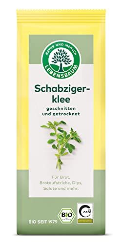 Lebensbaum Schabzigerklee, Bio-Gewürz für Brot, Dips und Salate mit milder Würze, geschnitten und getrocknet, 20 g Lebensbaum Schabzigerklee, Bio-Gewürz für Brot, Dips und Salate mit milder Würze, geschnitten und getrocknet, 20 g von Lebensbaum