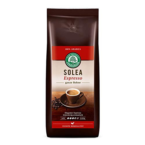 Lebensbaum - Solea Espresso ganze Bohne - 1000 g - 4er Pack von Lebensbaum