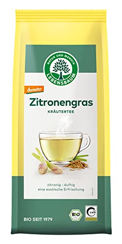 Lebensbaum Zitronengras, Bio Kräuter-Tee, exotischer Zitronengras-Tee, Lemongras-Tee, Bio-Tee, frischer Sommer-Tee, 100% Zitronengras, lose, 50g von Lebensbaum