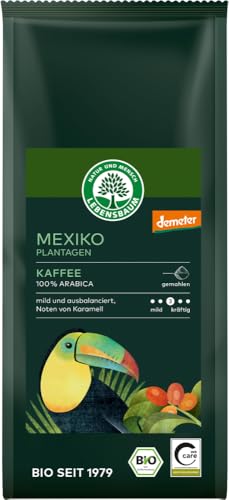 Mexiko Plantagen Kaffee, gemahlen 12 x 250 gr Mexiko Plantagen Kaffee, gemahlen 12 x 250 gr von Lebensbaum