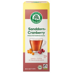 Sanddorn-Cranberry-Tee im Beutel von Lebensbaum
