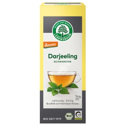 Schwarztee Indien Darjeeling Ambootia PGI im Beutel von Lebensbaum