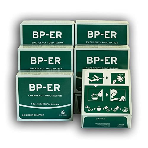 BP ER Elite Emergency Food 6 x 500 Gramm Einheiten, Camping Outdoor Vorsorge vom führenden Hersteller GC Rieber Compact aus Norwegen (neueste Charge und Zertifikat vom Händler Lebenskraft) von Lebenskraft
