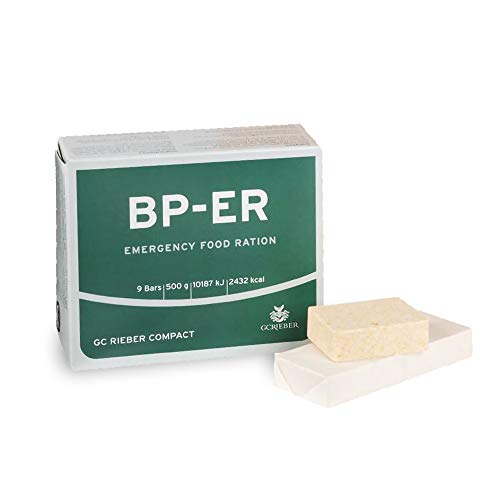 BP ER Emergency Food - High Energy Riegel, extrem lange Haltbarkeit bis über 30 Jahre | Survival Food für den Ernstfall. Geschmackvolle und nahrhafte Langzeitnahrung von Lebenskraft