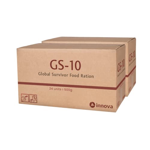 GS-10 Global Survivor Emergency Food 48 x 500 Gramm Einheit Langzeitnahrung - Notfallnahrung MRE - Produkte hermetisch versiegelt | extrem lange haltbar GS-10 Global Survivor Emergency Food 48 x 500 Gramm Einheit Langzeitnahrung - Notfallnahrung MRE - Produkte hermetisch versiegelt | extrem lange haltbar von Lebenskraft