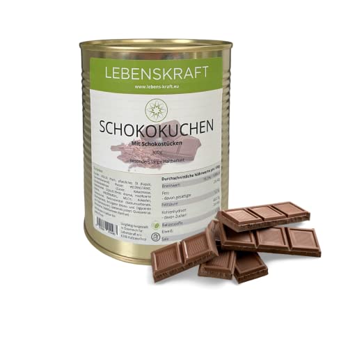 Lebenskraft feinster Schokokuchen (24er Karton) extrem Lange Haltbarkeit, für Anlässe Aller Art | Gold wert in schwierigen Zeiten. von Lebenskraft