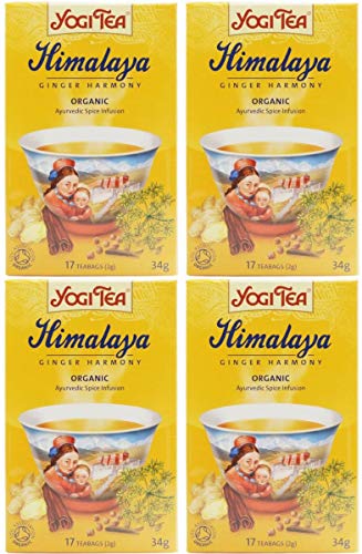 (4er BUNDLE)| Yogi Tea - Himalaya Ginger Harmony -17bag von YOGI TEAS - AYURVEDIC