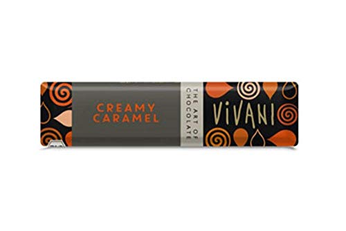 10er-SET Bio Schoko Riegel Creamy Caramel 40g Vivani von Vivani