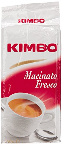10x Kimbo Kaffee Macinato Fresco gemahlen Coffee 250g italienisch Caffè Espresso von Kimbo