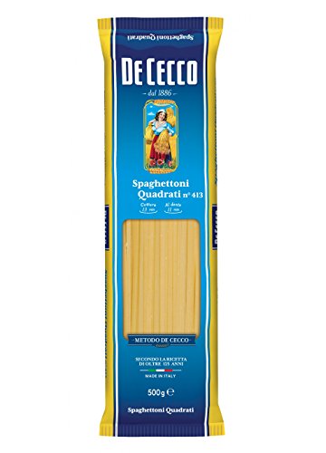 10x Pasta De Cecco 100% Italienisch Spaghettoni quadrati n. 413 Nudeln 500g 10x Pasta De Cecco 100% Italienisch Spaghettoni quadrati n. 413 Nudeln 500g