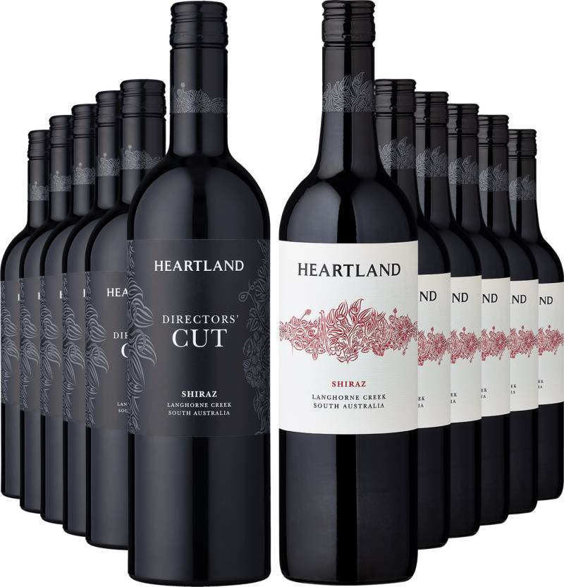 12er-PAKET »Gemischtes Doppel: Heartland Shiraz«