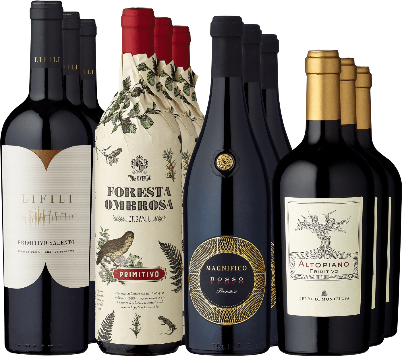12er-Probierpaket »Lieblingsrebe Primitivo« 12er-Probierpaket »Lieblingsrebe Primitivo« von Ludwig von Kapff GmbH