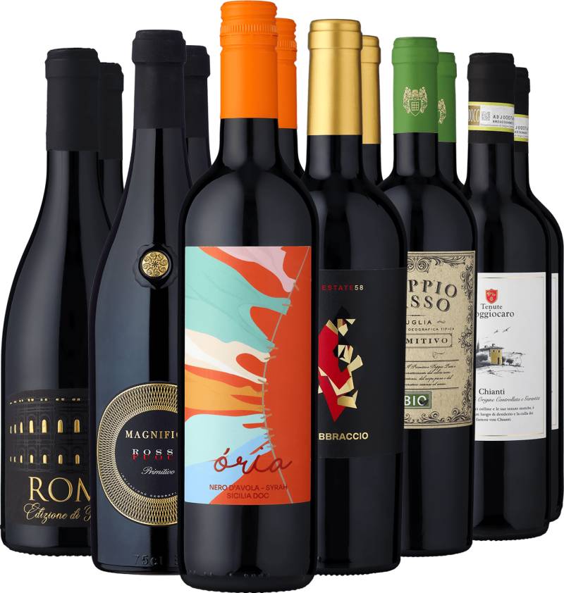 12er-Probierpaket »Pizza, Pasta, Amore«